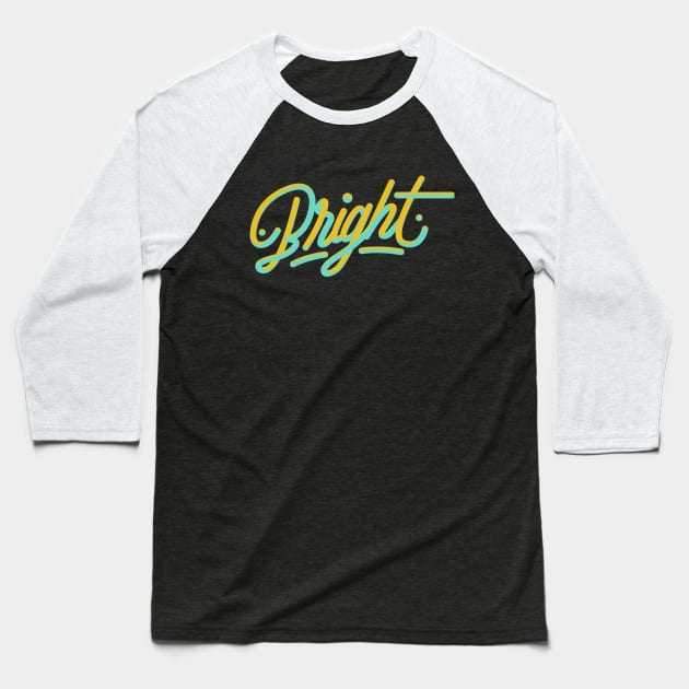 Bright Baseball T-Shirt by jordanpiersma